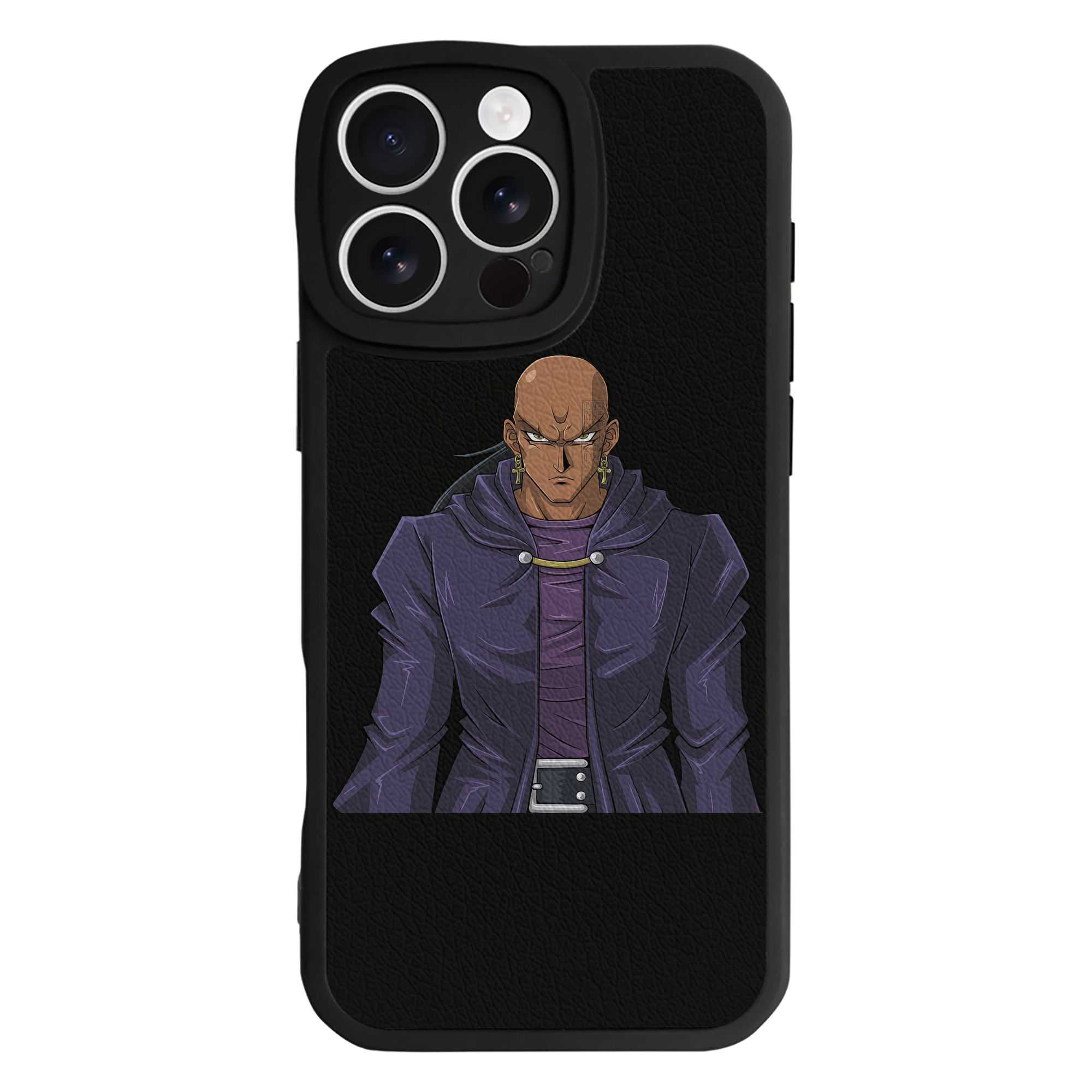 （画像用） 遊☆戯☆王 Yu-Gi-Oh! 【iPhone 16シリーズ対応】シリコンスマホケース（レザー調） 材質：シリコン